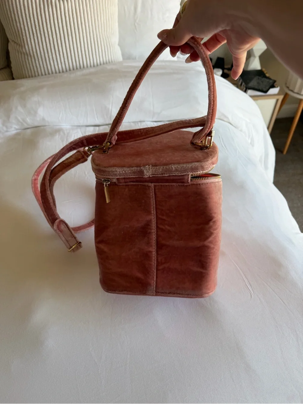 STAUD Bucket Bag Pink
